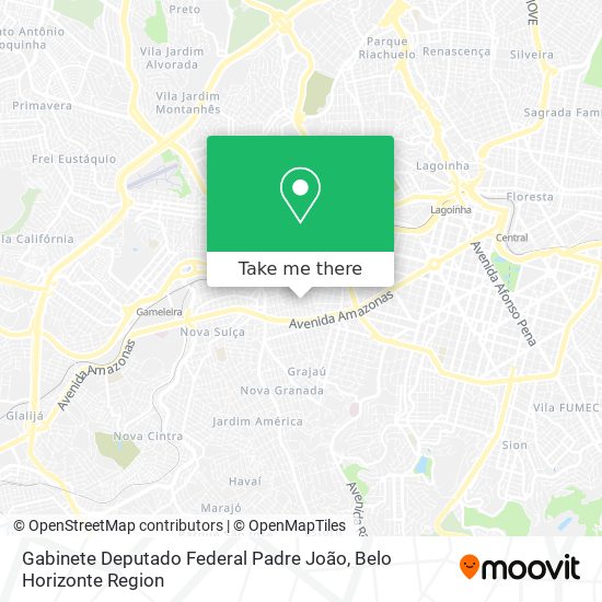 Gabinete Deputado Federal Padre João map