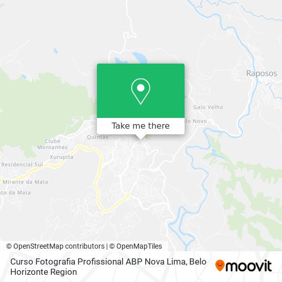 Curso Fotografia Profissional ABP Nova Lima map