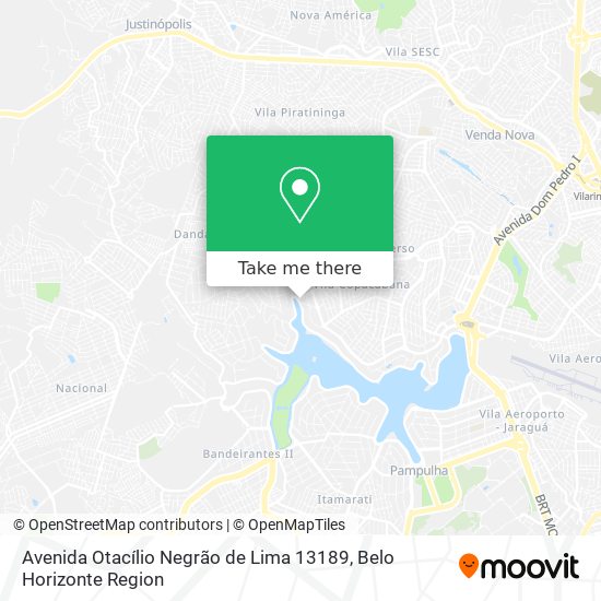 Avenida Otacílio Negrão de Lima 13189 map
