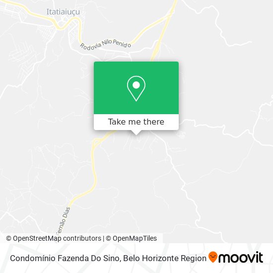 Condomínio Fazenda Do Sino map