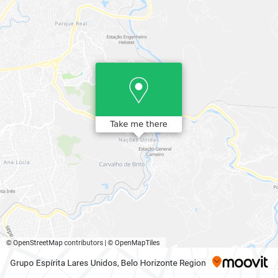 Grupo Espírita Lares Unidos map