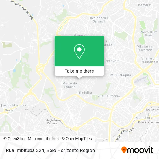 Rua Imbituba 224 map