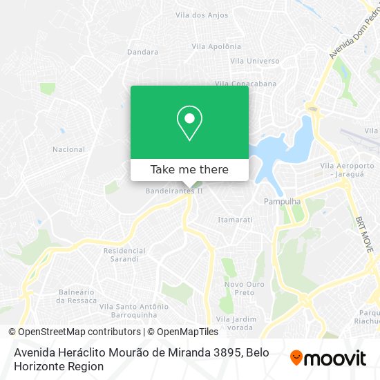 Avenida Heráclito Mourão de Miranda 3895 map