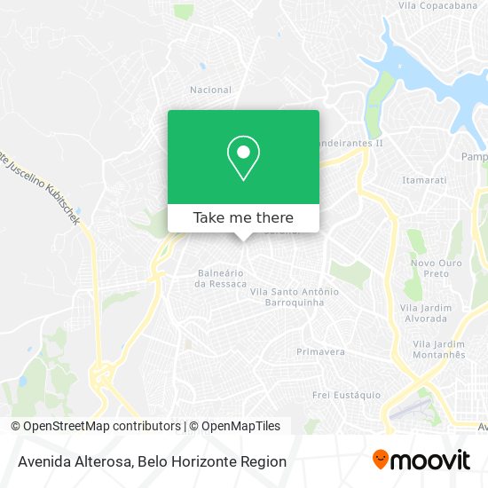 Avenida Alterosa map
