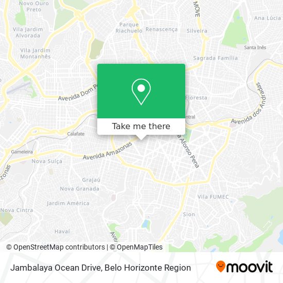Jambalaya Ocean Drive map
