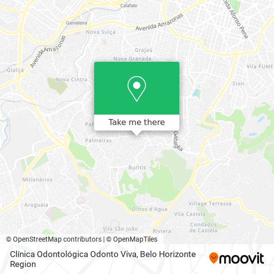 Clínica Odontológica Odonto Viva map