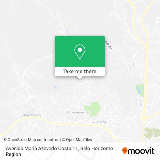 Avenida Maria Azevedo Costa 11 map