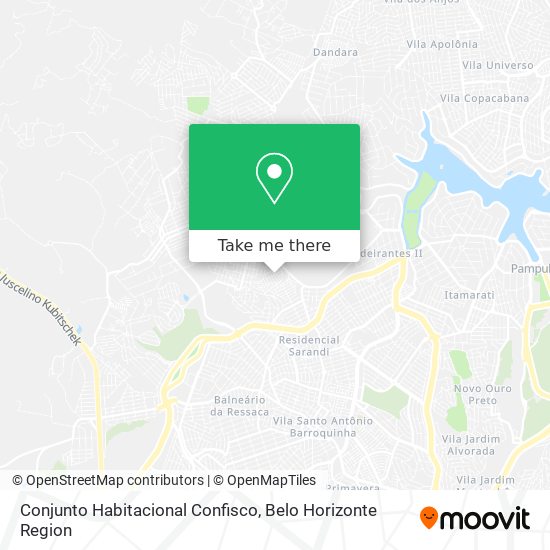 Conjunto Habitacional Confisco map