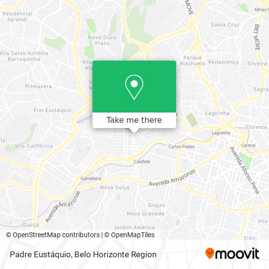 Padre Eustáquio map
