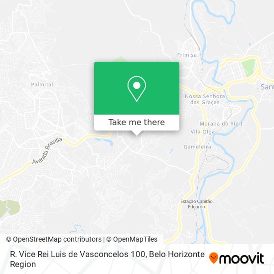 R. Vice Rei Luis de Vasconcelos 100 map