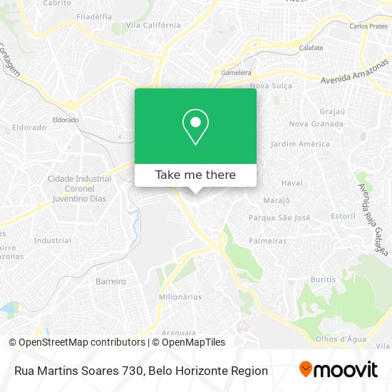 Rua Martins Soares 730 map