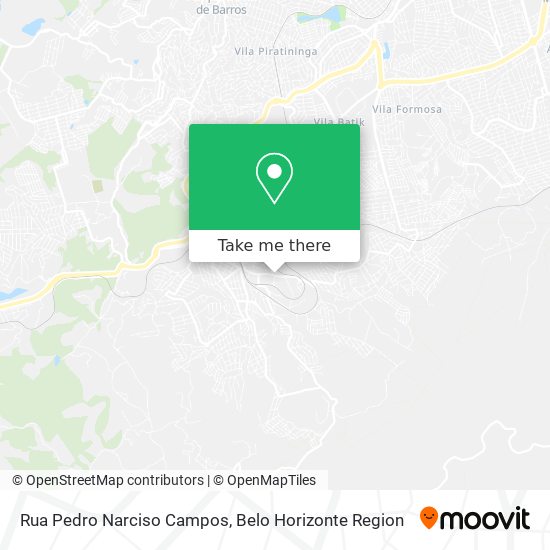 Rua Pedro Narciso Campos map