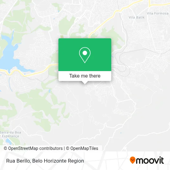 Rua Berilo map