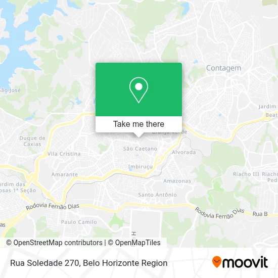 Rua Soledade 270 map