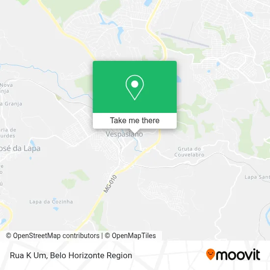 Rua K Um map