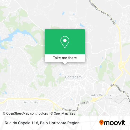 Rua da Capela 116 map