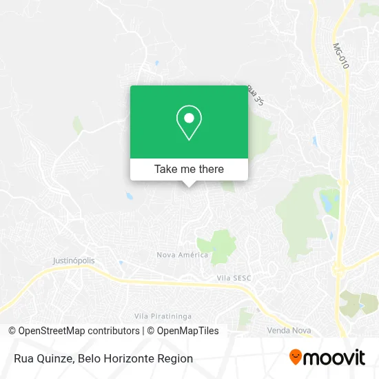 Rua Quinze map