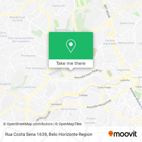 Rua Costa Sena 1638 map
