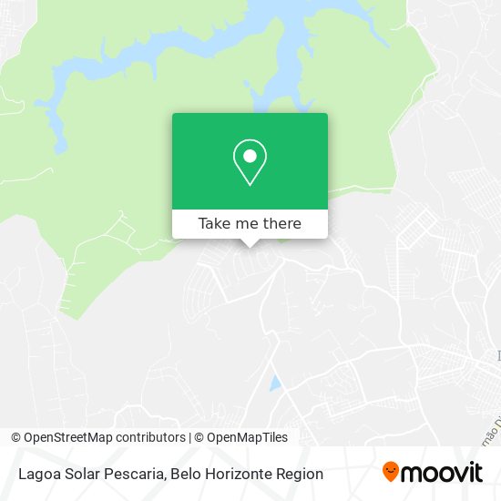 Lagoa Solar Pescaria map