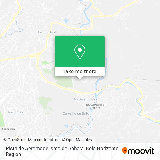Pista de Aeromodelismo de Sabará map