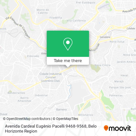 Avenida Cardeal Eugênio Pacelli 9468-9568 map