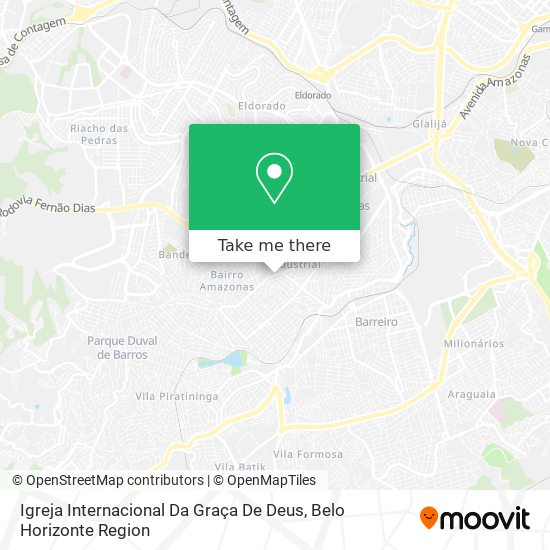 Igreja Internacional Da Graça De Deus map