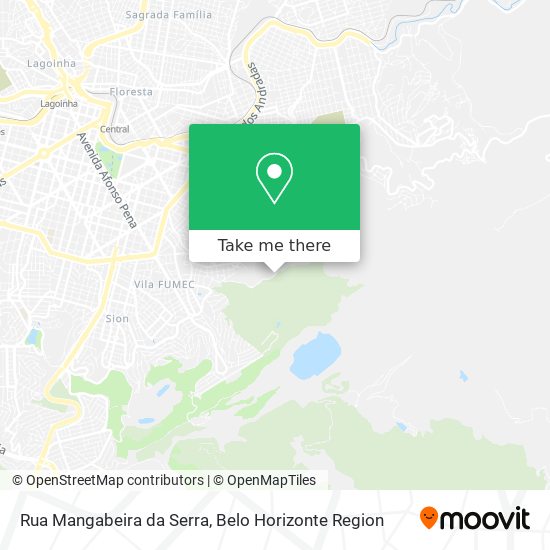 Rua Mangabeira da Serra map