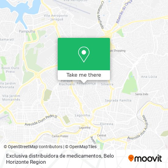 Exclusiva distribuidora de medicamentos map