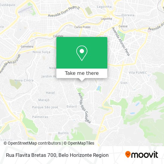 Rua Flavita Bretas 700 map