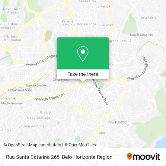 Rua Santa Catarina 265 map