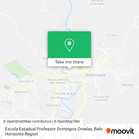 Escola Estadual Professor Domingos Ornelas map
