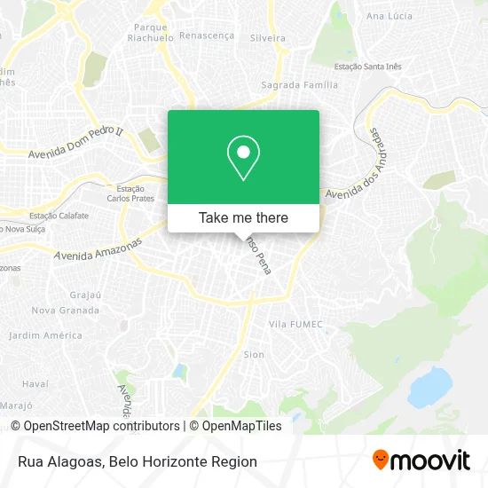 Rua Alagoas map