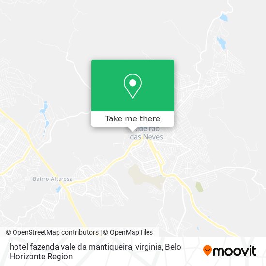 hotel fazenda vale da mantiqueira, virginia map