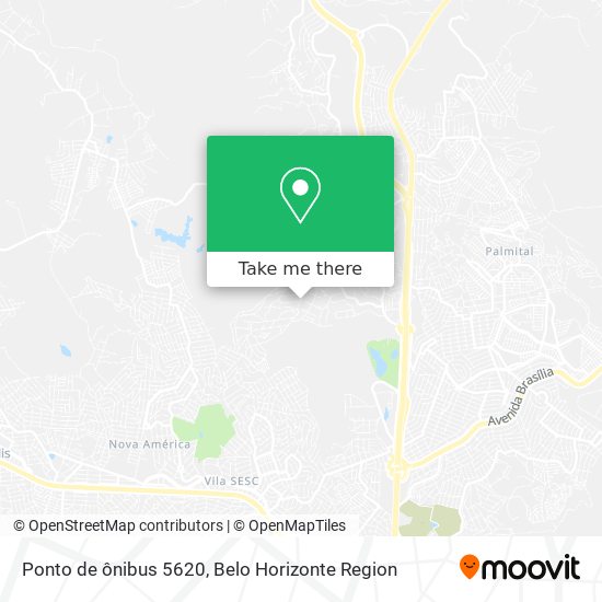 Ponto de ônibus 5620 map