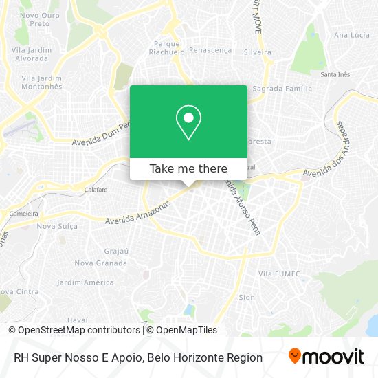 Mapa RH Super Nosso E Apoio