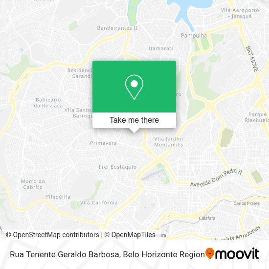 Rua Tenente Geraldo Barbosa map