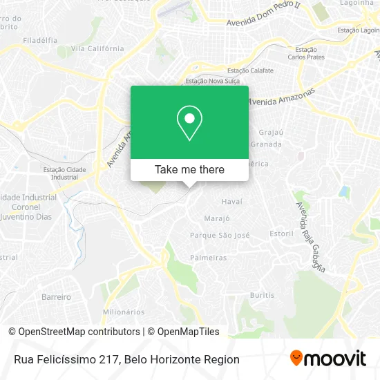 Rua Felicíssimo 217 map