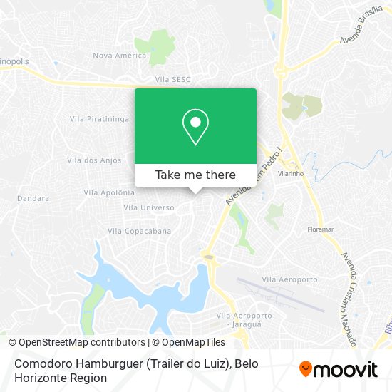 Comodoro Hamburguer (Trailer do Luiz) map