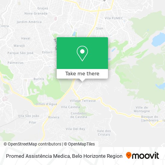 Promed Assistência Medica map