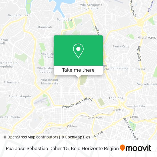 Rua José Sebastião Daher 15 map