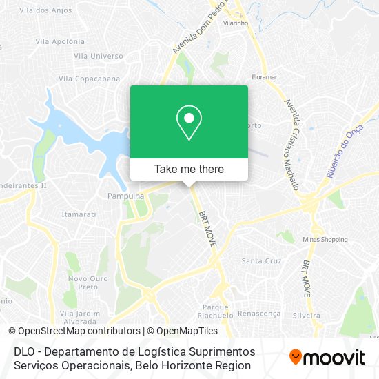 DLO - Departamento de Logística Suprimentos Serviços Operacionais map