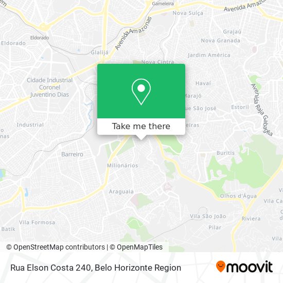 Rua Elson Costa 240 map