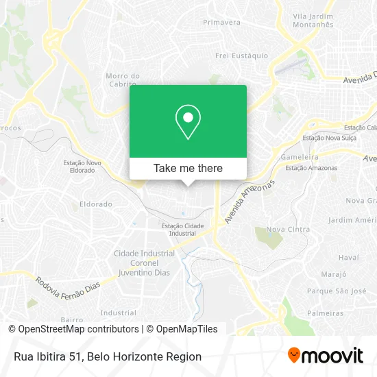 Rua Ibitira 51 map