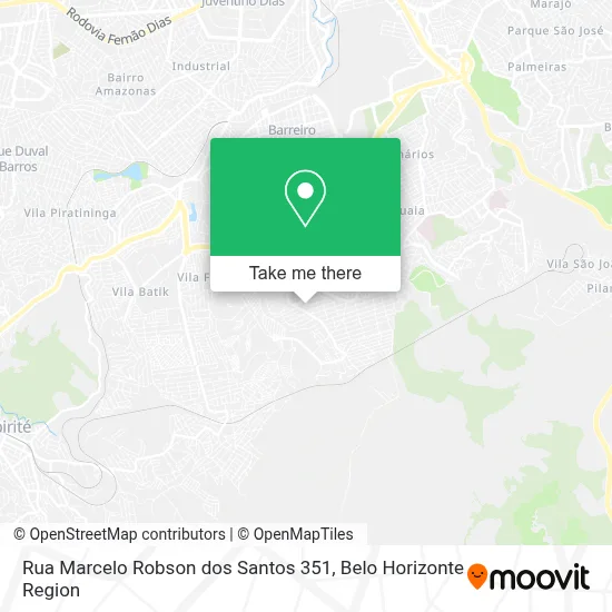 Rua Marcelo Robson dos Santos 351 map