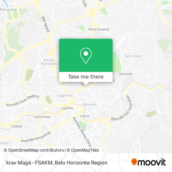 krav Magá - FSAKM map