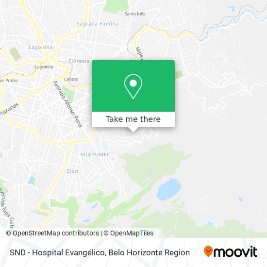 SND - Hospital Evangélico map