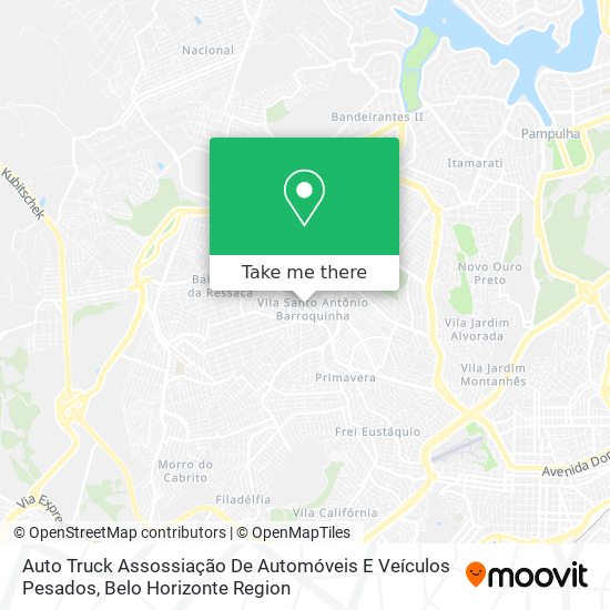 Auto Truck Assossiação De Automóveis E Veículos Pesados map