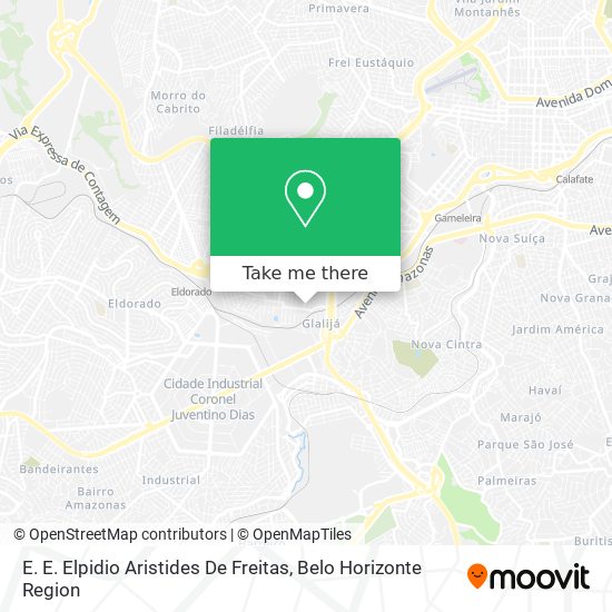 E. E. Elpidio Aristides De Freitas map