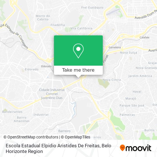 Escola Estadual Elpidio Aristides De Freitas map
