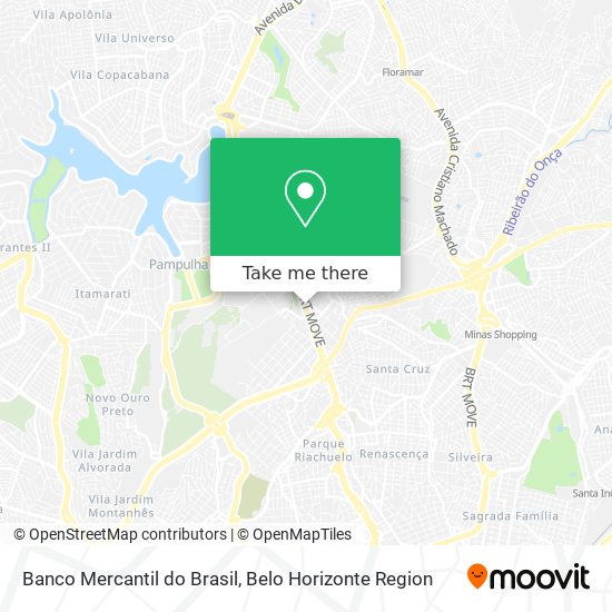 Banco Mercantil do Brasil map